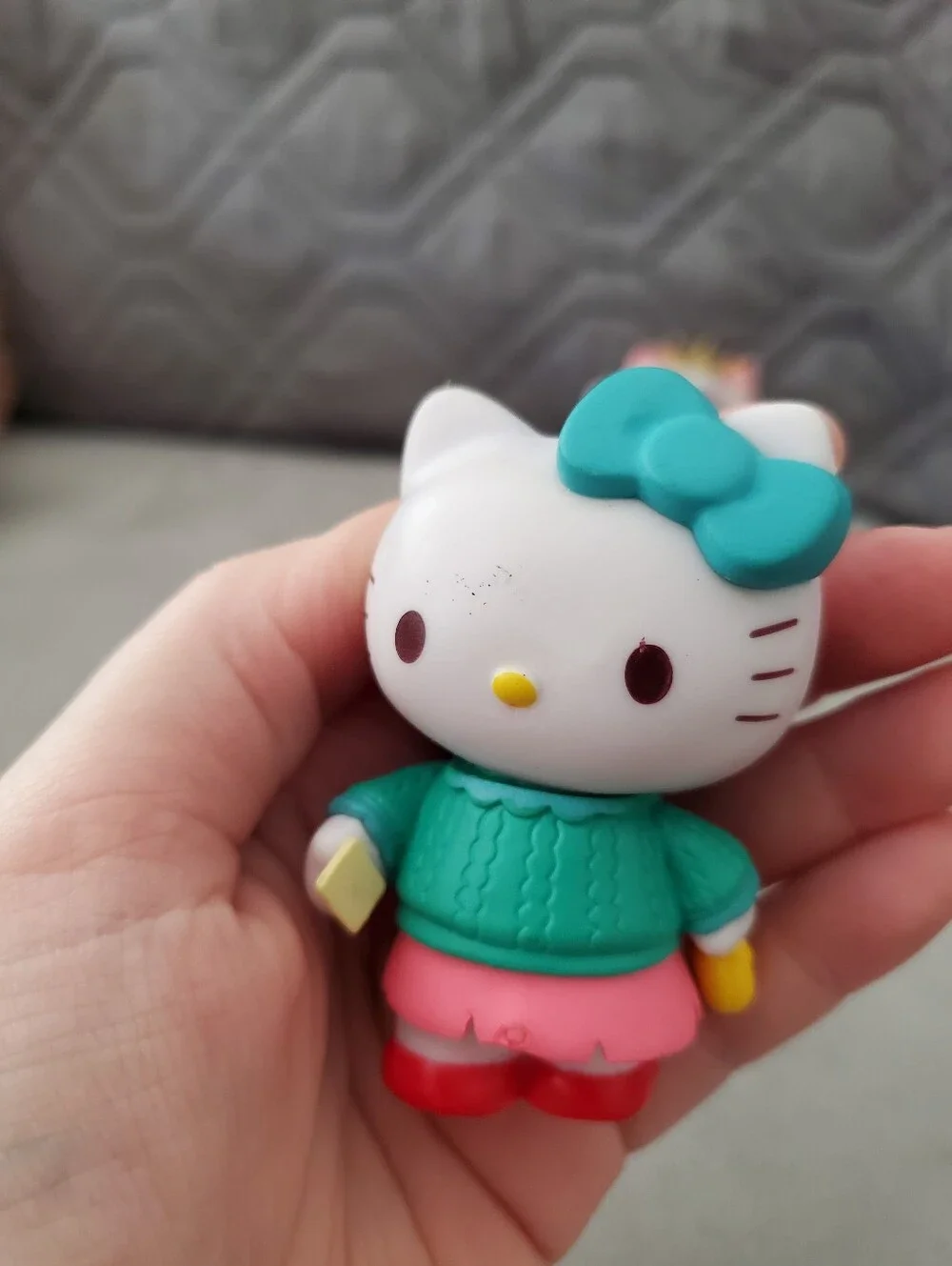 Mini Collectible Figures Hello Kitty & LinaBell in Cinnamoroll Outfit